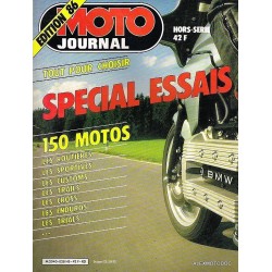 Moto journal spécial essais 1986